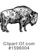 Bison Clipart #1596004 by Vector Tradition SM
