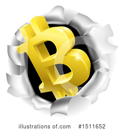 Bit Coin Clipart #1511652 by AtStockIllustration