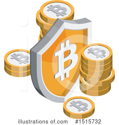 Bit Coin Clipart #1515732 by beboy