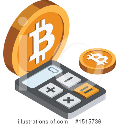 Royalty-Free (RF) Bitcoin Clipart Illustration by beboy - Stock Sample #1515736