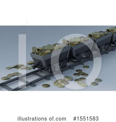 Royalty-Free (RF) Bitcoin Clipart Illustration by KJ Pargeter - Stock Sample #1551583