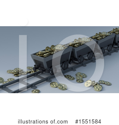 Royalty-Free (RF) Bitcoin Clipart Illustration by KJ Pargeter - Stock Sample #1551584