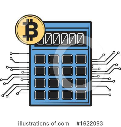 Royalty-Free (RF) Bitcoin Clipart Illustration by Vector Tradition SM - Stock Sample #1622093