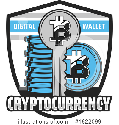 Royalty-Free (RF) Bitcoin Clipart Illustration by Vector Tradition SM - Stock Sample #1622099