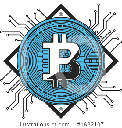 Royalty-Free (RF) Bitcoin Clipart Illustration by Vector Tradition SM - Stock Sample #1622107