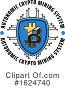 Bitcoin Clipart #1624740 by Vector Tradition SM