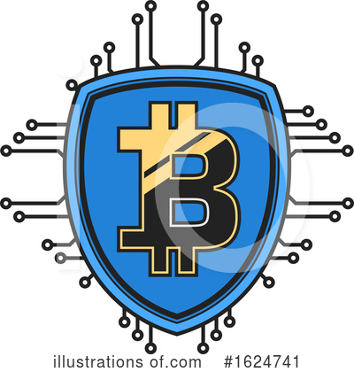 Bitcoin Clipart #1624741 by Vector Tradition SM