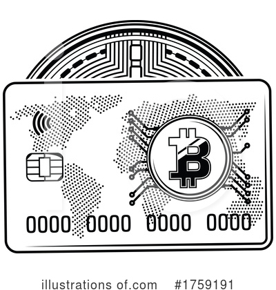 Bitcoin Clipart #1759191 by Vector Tradition SM