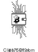 Bitcoin Clipart #1759194 by Vector Tradition SM