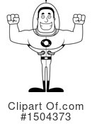 Black And White Clipart #1504373 by Cory Thoman