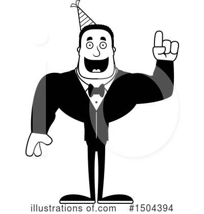 Royalty-Free (RF) Black And White Clipart Illustration by Cory Thoman - Stock Sample #1504394