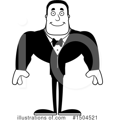 Royalty-Free (RF) Black And White Clipart Illustration by Cory Thoman - Stock Sample #1504521
