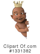 Black Baby Boy Clipart #1331382 by Julos