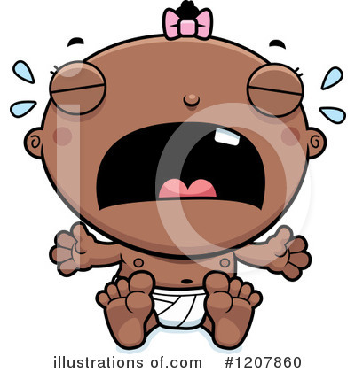 Crying Baby Clipart #1207860 by Cory Thoman