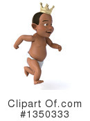 Black Baby Clipart #1350333 by Julos