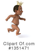 Black Baby Clipart #1351471 by Julos