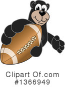 Black Bear School Mascot Clipart #1366949 by Mascot Junction