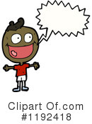 Black Boy Clipart #1192418 by lineartestpilot