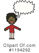 Black Boy Clipart #1194292 by lineartestpilot