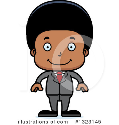 Black Businessman Clipart #1323145 by Cory Thoman
