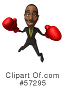 Black Businessman Character Clipart #57295 by Julos