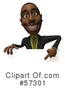 Black Businessman Character Clipart #57301 by Julos