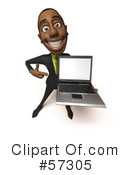 Black Businessman Character Clipart #57305 by Julos