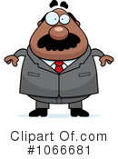 Black Businessman Clipart #1066681 by Cory Thoman