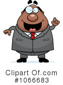 Black Businessman Clipart #1066683 by Cory Thoman