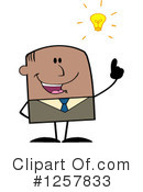 Black Businessman Clipart #1257833 by Hit Toon