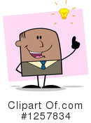 Black Businessman Clipart #1257834 by Hit Toon