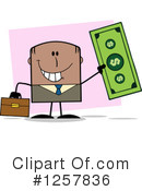 Black Businessman Clipart #1257836 by Hit Toon