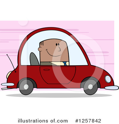 Driving Clipart #1257842 by Hit Toon