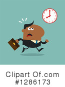 Black Businessman Clipart #1286173 by Hit Toon