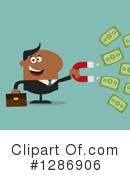Black Businessman Clipart #1286906 by Hit Toon