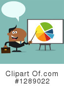 Black Businessman Clipart #1289022 by Hit Toon