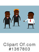 Black Businessman Clipart #1367803 by Vector Tradition SM