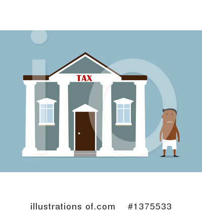Taxes Clipart #1375533 by Vector Tradition SM