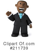 Black Businessman Clipart #211739 by Julos