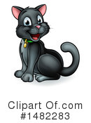 Black Cat Clipart #1482283 by AtStockIllustration