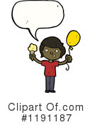Black Child Clipart #1191187 by lineartestpilot