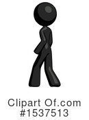 Black Design Mascot Clipart #1537513 by Leo Blanchette