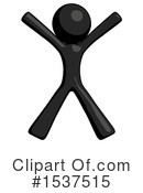 Black Design Mascot Clipart #1537515 by Leo Blanchette