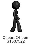 Black Design Mascot Clipart #1537522 by Leo Blanchette