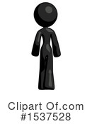 Black Design Mascot Clipart #1537528 by Leo Blanchette