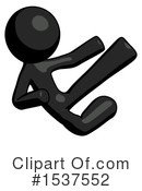 Black Design Mascot Clipart #1537552 by Leo Blanchette