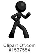 Black Design Mascot Clipart #1537554 by Leo Blanchette
