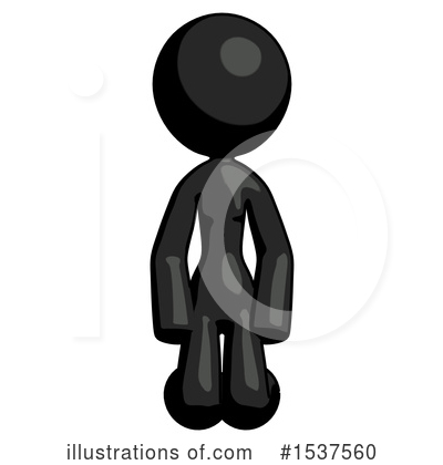 Royalty-Free (RF) Black Design Mascot Clipart Illustration by Leo Blanchette - Stock Sample #1537560