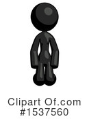 Black Design Mascot Clipart #1537560 by Leo Blanchette