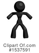 Black Design Mascot Clipart #1537591 by Leo Blanchette